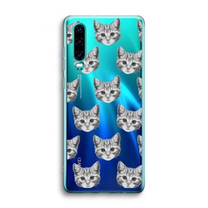 Kitten: Huawei P30 Transparant Hoesje