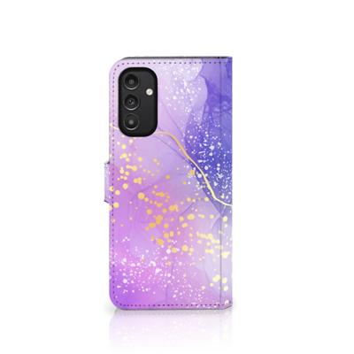 Hoesje voor Samsung Galaxy A14 4G Watercolor Paars Hoesje voor Samsung Galaxy A14 4G Watercolor Paars