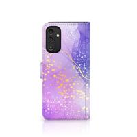 Hoesje voor Samsung Galaxy A14 4G Watercolor Paars