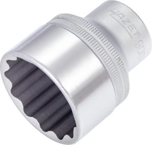 HAZET Dopsleutel 900Z-33 · 1/2 inch (12,5 mm) vierkant hol · Buitentwaalfkant tractieprofiel · SW 33 mm