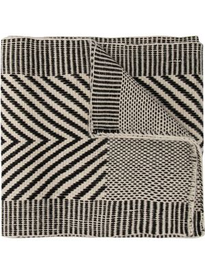 VOZ écharpe à chevrons - Noir
