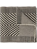VOZ écharpe à chevrons - Noir
