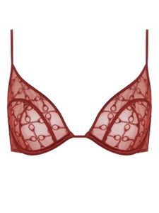 Kiki de Montparnasse soutien-gorge Handcuff - Rouge