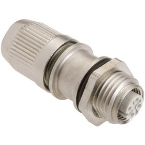 Harting 21 03 381 2425 Sensor/actuator connector, niet geassembleerd M12 Aantal polen (sensoren): 4 Bus, recht 1 stuk(s)