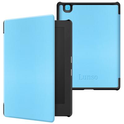Lunso Kobo Aura Edition 2 hoes (6 inch) - sleepcover - Lichtblauw