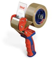 Tesa Plakbandautomaat | metaal | rood/blauw | voor bandbreedte 50 mm | 1 stuk - 06400-00001-02 - 06400-00001-02