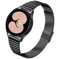 Stalen RVS bandje - Zwart - Samsung Galaxy watch 7 - 40mm & 44mm