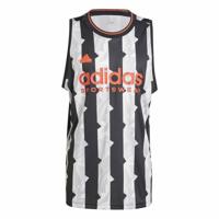 Tank Top Heren Adidas House Of Tiro Tank Top Wit Zwart - Maat: M