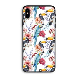 Bloemen tukan: iPhone XS Max Biologisch afbreekbaar hoesje