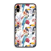 Bloemen tukan: iPhone XS Max Biologisch afbreekbaar hoesje