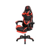 Krüger&Matz GX-150 game stoel - gaming chair - gamingstoel - zwart / rood - thumbnail