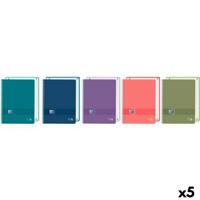 Boek over Ringen Oxford EUROPEANBOOK 1 LIVE&GO Multicolour A4 80 Lakens (5 Stuks)