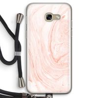 Peach bath: Samsung Galaxy A5 (2017) Transparant Hoesje met koord