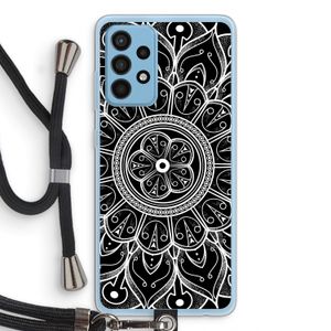 Roses Are Red: Samsung Galaxy A52 Transparant Hoesje met koord
