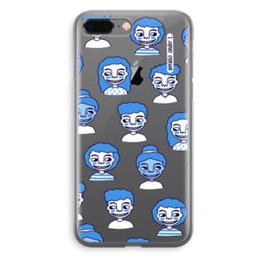 Gezichtjes: iPhone 8 Plus Transparant Hoesje
