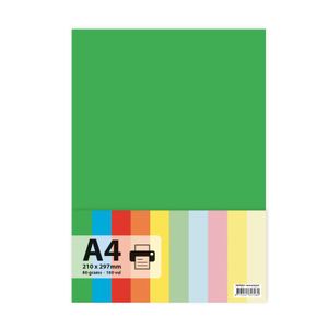 Papier A4 groen 100 vel 80 grams