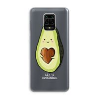 Avocuddle: Xiaomi Redmi Note 9 Pro Transparant Hoesje