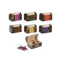 Houder Home ESPRIT Mangohout Mandala Indiaas 9,5 x 5,5 x 6 cm Wierook (6 Stuks) (10 Stuks)