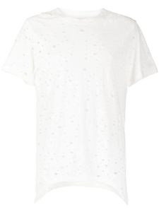 Private Stock t-shirt à effet usé The Vendome - Blanc