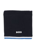 BOSS Kidswear écharpe à logo - Bleu - thumbnail