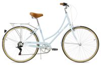 FabricBike Step-City 7-Versnellingen Stadsfiets - Sky Blue FabricBike Step-City 7-Versnellingen Stadsfiets - Sky Blue