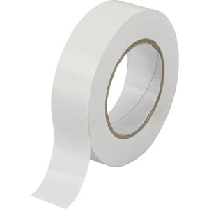 TRU COMPONENTS TC-9559260 Isolatietape Wit (l x b) 20 m x 19 mm 1 stuk(s)