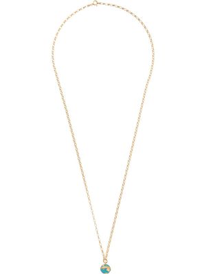 True Rocks collier à pendentif globe - Or