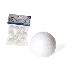 Piepschuim hobby vormen DIY ballen - 10x - styropor bollen - 2,5 cm