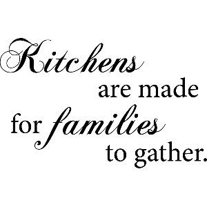 Kitchens are made - Muursticker