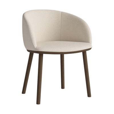 Bolia Join eetkamerstoel Adria Ivory donker geolied eiken