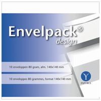 Envelop papyrus envelpack vierkant 140x140mm wit | 10 stuks