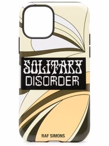 Raf Simons coque d'iPhone 11 Disorder - Jaune