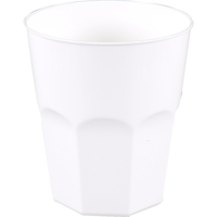 Goldplast | Beker | Use & reuse | PP | reusable | 350ml | wit | 420 stuks