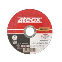 4tecx Doorslijpschijf Mega-Line A46T BF41 125 x 1,6 x 22,23mm