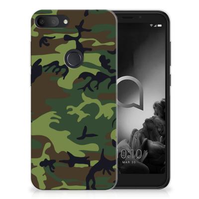 Alcatel 1S (2019) | TPU bumper | Army Dark