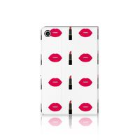Lenovo Tab M10 Plus 3rd Gen 10.6 inch Tablet Hoes Lipstick Kiss - thumbnail