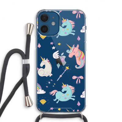 Fantasiewereld: iPhone 12 Transparant Hoesje met koord