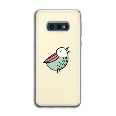 Birdy: Samsung Galaxy S10e Transparant Hoesje