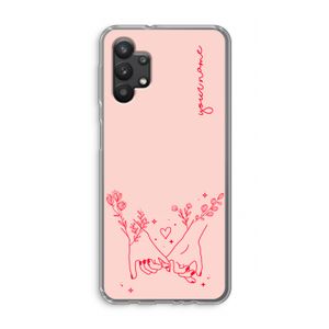 Best Friends: Samsung Galaxy A32 5G Transparant Hoesje