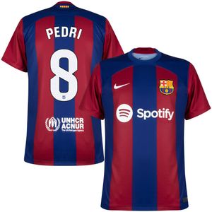 FC Barcelona Shirt Thuis 2023-2024 + Pedri 8