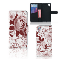 Hoesje Sony Xperia X Watercolor Flowers - thumbnail