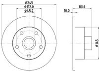 Remschijf Gecoat 53944PRO 8DD355104231