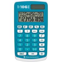 Wetenschappelijke rekenmachine - TEXAS INSTRUMENTS - TI-106 II Solar - Blauw