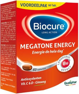 Biocure Long Action Megatone Energy 60Tabletten