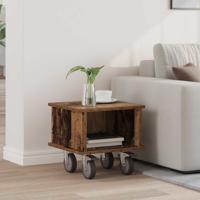 TV-standaard Oudhout 37 x 35 x 35 cm Bewerkt hout