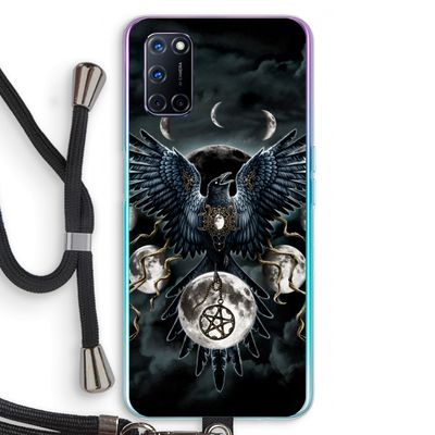 Sinister Wings: Oppo A72 Transparant Hoesje met koord