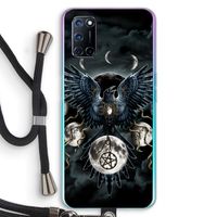 Sinister Wings: Oppo A72 Transparant Hoesje met koord