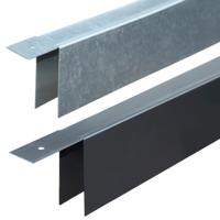 U-profiel zwart 29,0 mm Tuindeco - Tuindeco