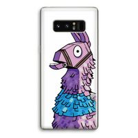Lama: Samsung Galaxy Note 8 Transparant Hoesje Lama: Samsung Galaxy Note 8 Transparant Hoesje