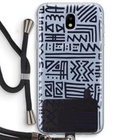 Marrakech print: Samsung Galaxy J5 (2017) Transparant Hoesje met koord Marrakech print: Samsung Galaxy J5 (2017) Transparant Hoesje met koord